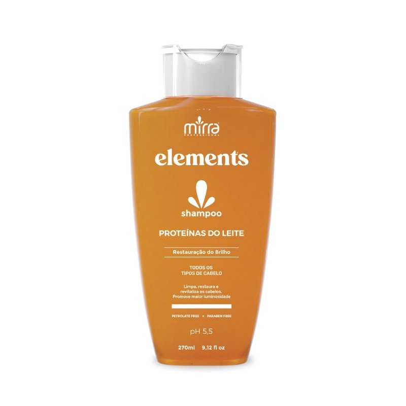 Shampoo proteínas do leite