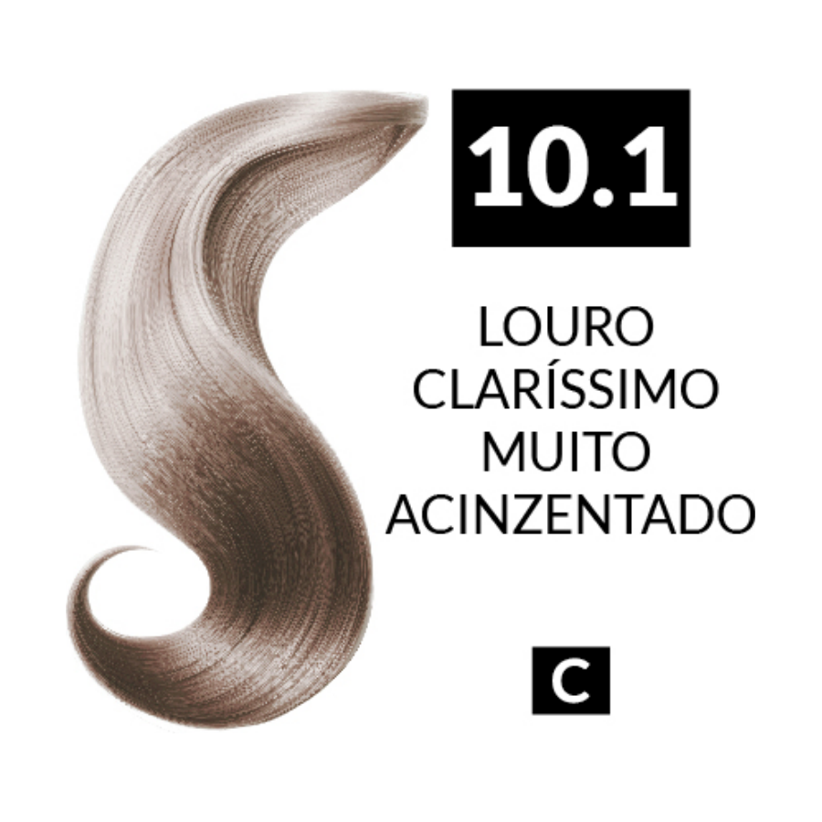 Louro Claríssimo Muito Acinzentado