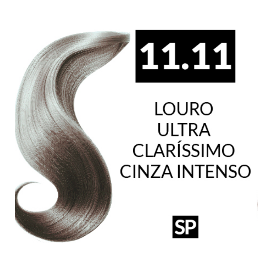 Louro Ultra Claríssimo Cinza Intenso