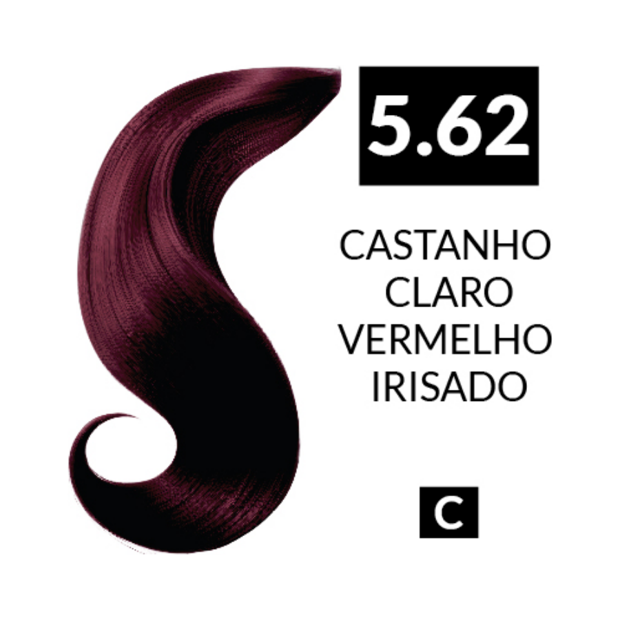 Castanho Claro Vermelho Irisado