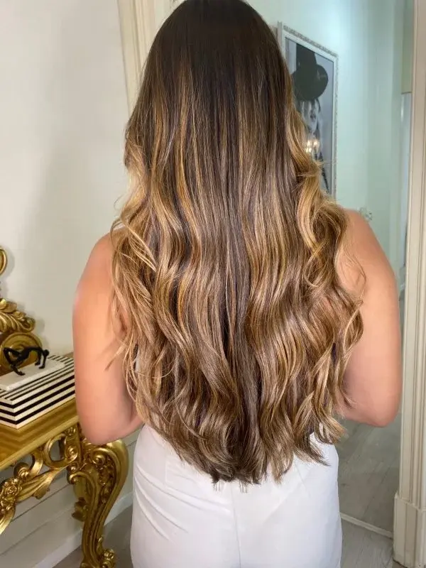 Loiro Escuro Dourado – Ombré FC8