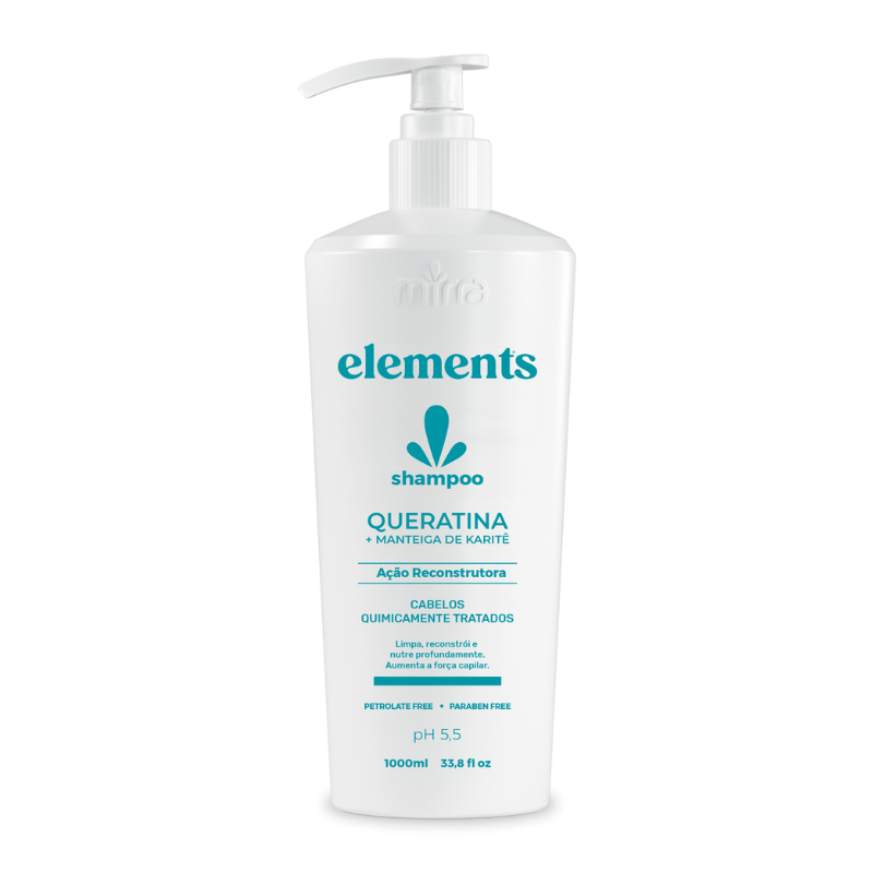 SH. QUERATINA E KARITE 1000ML - ELEMENTS